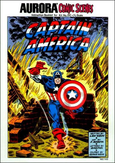 Aurora Comic Scenes issue 192 Captain America