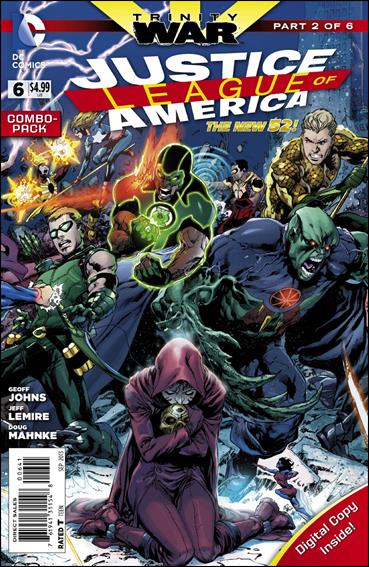 Justice League of America (2013)  issue 6-B Polybagged Ivan Reis Cover Combo Pack
