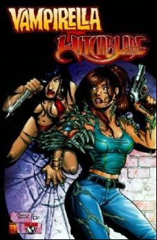 Vampirella/Witchblade issue 1-B Amanda Conner Cover