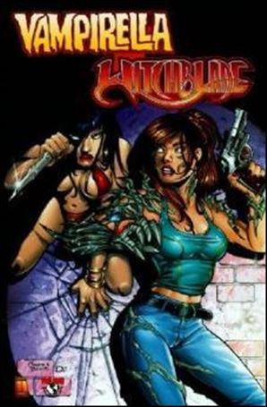 Vampirella/Witchblade issue 1-B Amanda Conner Cover