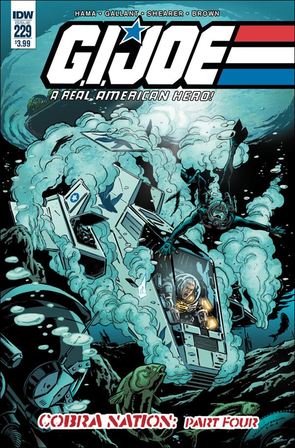 G.I. Joe: A Real American Hero issue 229 S L Gallant Cover