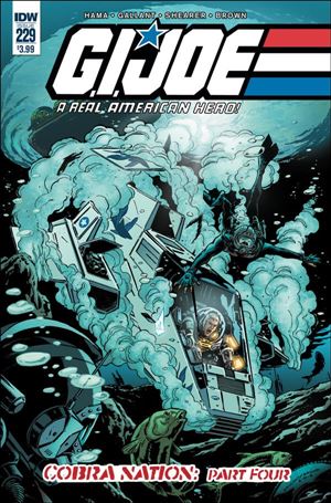 G.I. Joe: A Real American Hero issue 229 S L Gallant Cover