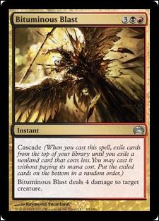 Magic the Gathering: Planechase 2012 Edition (Base Set) card 83 Bituminous Blast