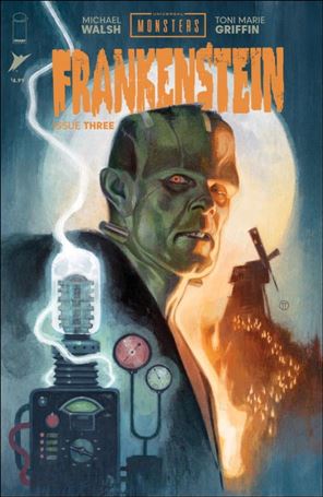 Universal Monsters: Frankenstein (2024) issue 3-B Julian Totino Tedesco Cover