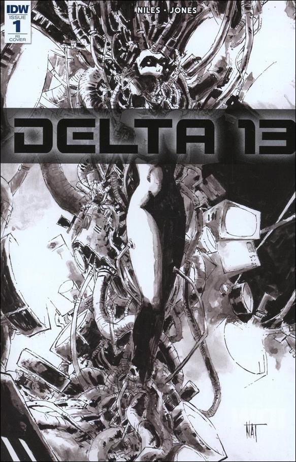Delta 13 issue 1-B 1:10 Sketch Cover