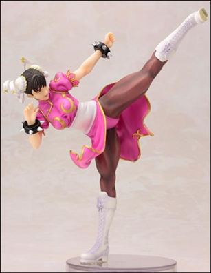 Street Fighter Bishoujo Statues  item 1-B Chun-Li (Pink)