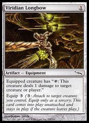 Magic the Gathering: Mirrodin (Base Set) card 270 Viridian Longbow