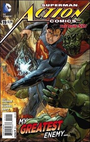 Action Comics (2011) issue 19 Gatefold Cover