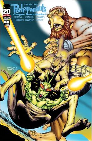 Perhapanauts: Danger Down Under issue 1-B Jim Starlin Cover