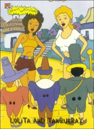Beavis and Butt-Head (Base Set) card '8269' Lolita & Tanqueray