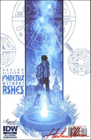Phoenix Without Ashes issue 1-B Signed Edition (Signed by Harlan Ellison)