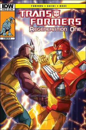 Transformers: Regeneration One issue 95 Andrew Wildman Cover