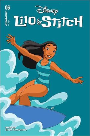 Lilo & Stitch issue 6-D Craig Rousseau Color Bleed Cover