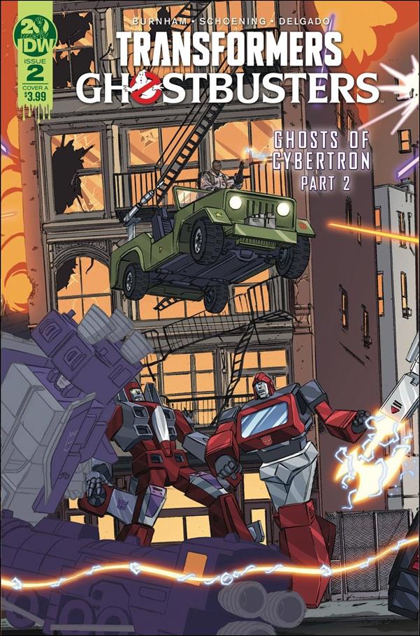 Transformers/Ghostbusters issue 2 Dan Schoening Connecting Cover