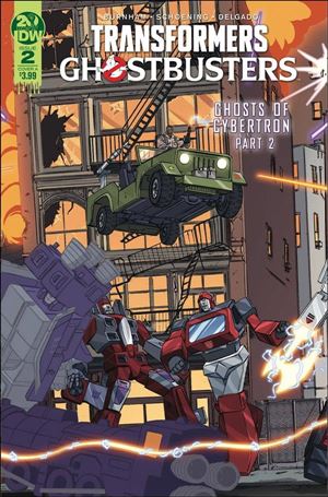 Transformers/Ghostbusters issue 2 Dan Schoening Connecting Cover