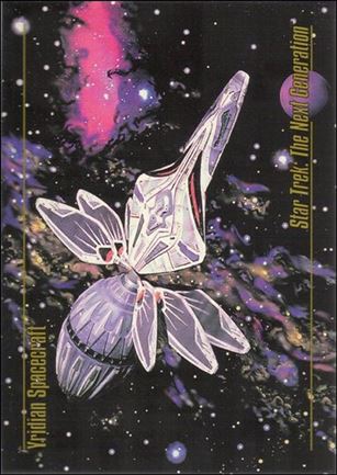 Star Trek Master Series: Series 1 (Base Set) card 37 Yridian Spacecraft