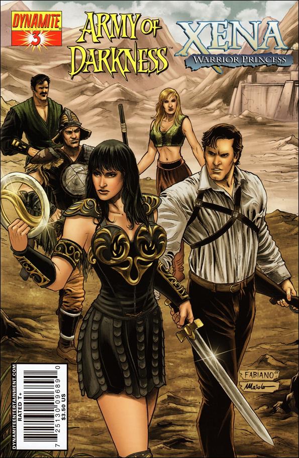 Army of Darkness/Xena issue 3-B Fabiano Neves Cover