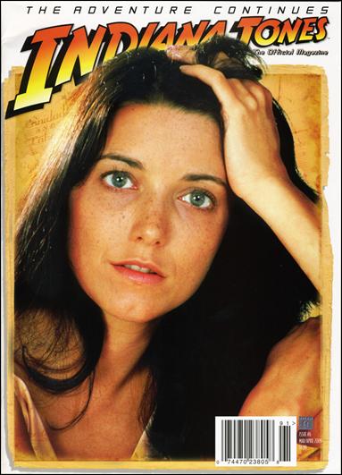 Indiana Jones: The Official Magazine issue 6-B Previews "Marion Ravenwood" Cover