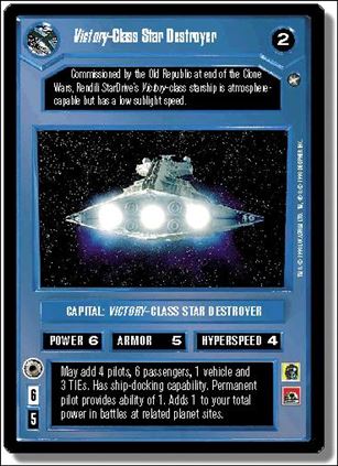 Star Wars: A New Hope Limited (Base Set) card 71 Victory-Class Star Destroyer