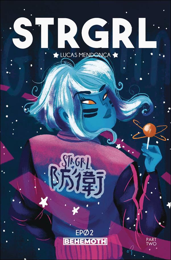 Strgrl issue 3-C Back of Jacket Cover