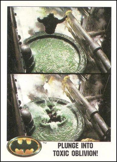 Batman (Collectors' Edition Set) card 35 Plunge into Toxic Oblivion!