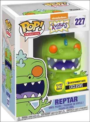POP! Animation figure 227-D Reptar (Glow) Entertainment Earth Exclusive