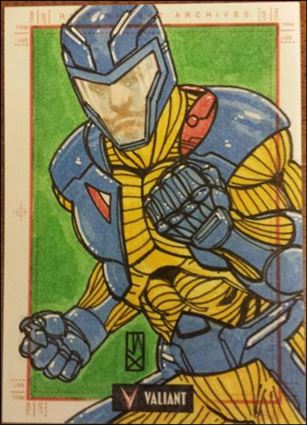 2013 Valiant Comics Preview Trading Card Set (Sketch Card Subset) card JAX-03