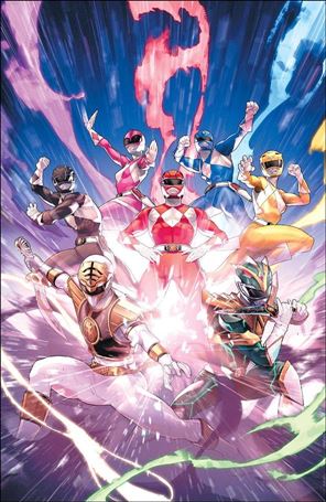 Mighty Morphin Power Rangers issue 55-D Jamal Campbell 1:25 Virgin Cover