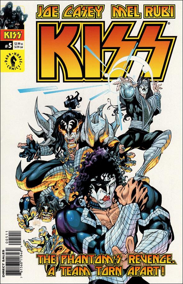 Kiss (2002) issue 5 Mel Rubi Cover