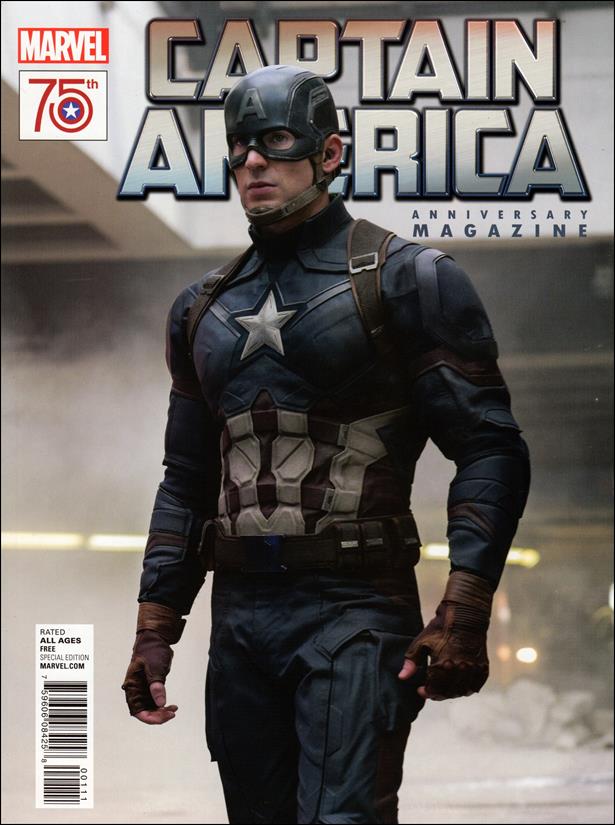 Captain America 75th Anniversary Magazine issue 1 Photo Cover