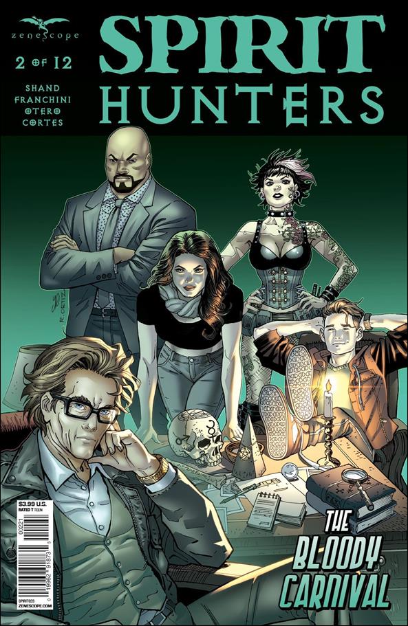 Spirit Hunters issue 2-B Richard Ortiz Cover