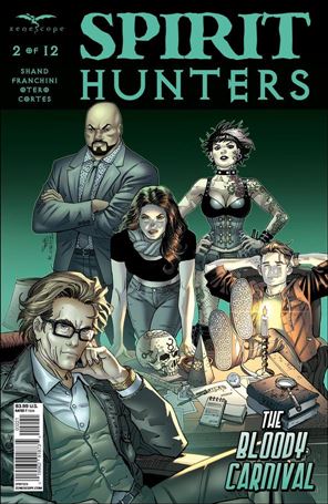 Spirit Hunters issue 2-B Richard Ortiz Cover