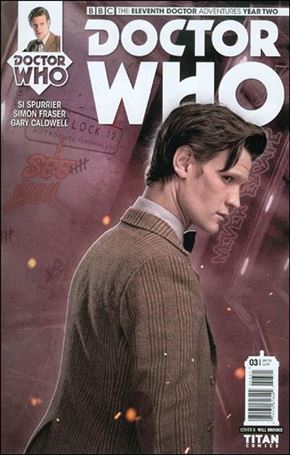Doctor Who: The Eleventh Doctor Year Two issue 3-B Will Brooks Photo Subscription Cover