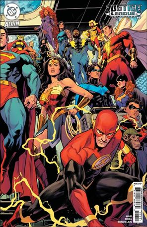 Justice League Unlimited (2025) issue 8-G Travis Moore Connecting 1:25 Cardstock Cover