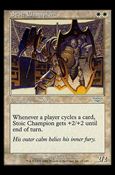 Magic the Gathering: Legions (Base Set) card 21 Stoic Champion
