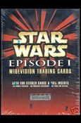 Star Wars: Episode I Widevision: Series 1 card 1-C Sealed Retail Box - Red