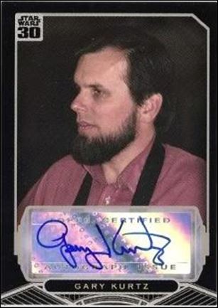 Star Wars 30th Anniversary (Autograph Subset) card nn7 Gary Kurtz 1/400 (1:1230 packs)