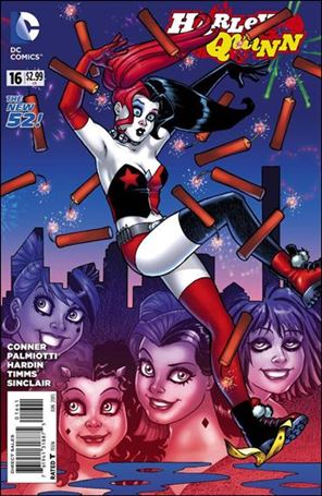Harley Quinn (2014) issue 16-D Amanda Conner 1:25 Right Hand Cover
