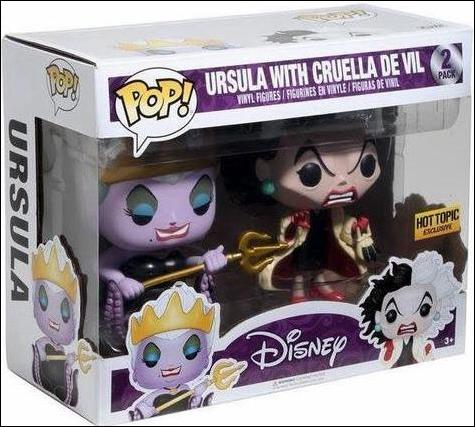 POP! Disney Multi-Packs figure nn12 Ursula with Cruella De Vil