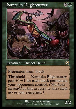Magic the Gathering: Torment (Base Set) card 131 Nantuko Blightcutter