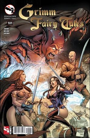 Grimm Fairy Tales (2005) issue 101-D Alfredo Reyes Cover