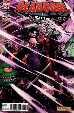 Deadpool (2016) issue 29 Reilly Brown Cover