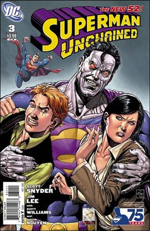 Superman Unchained issue 3-F Ethan Van Sciver 1:25 Villain Cover