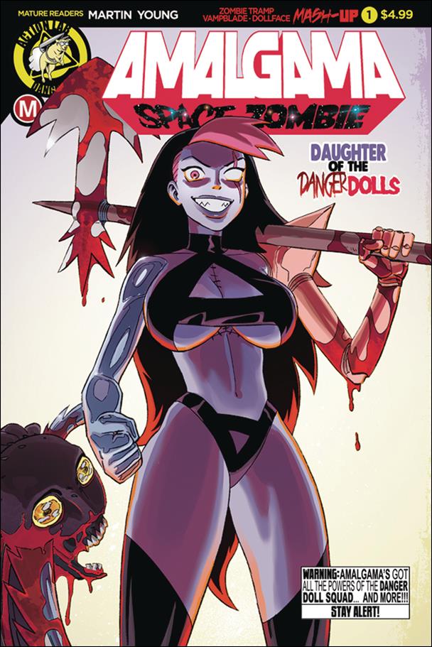 Amalgama: Space Zombie issue 1 Winston Young Standard Cover