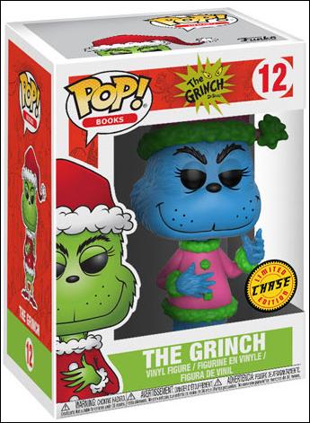 POP! Books figure 12-B The Grinch (Blue) Chase Edition