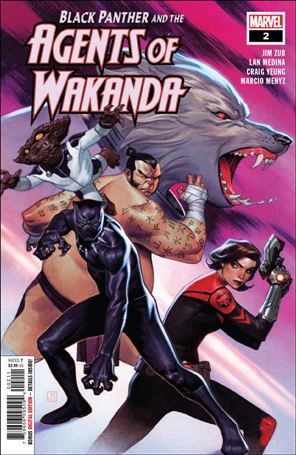 Black Panther and the Agents of Wakanda issue 2 Jorge Molina Cover
