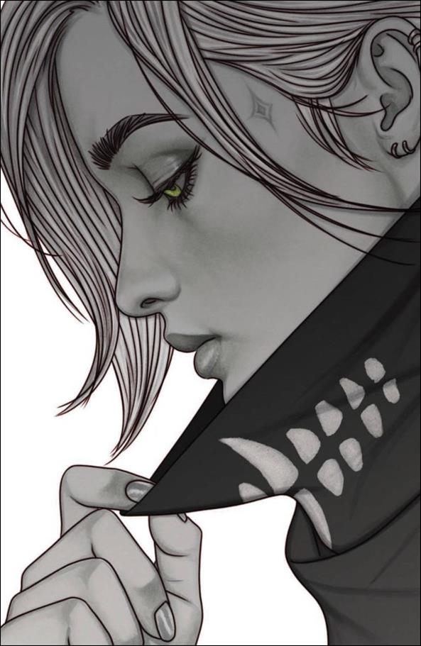 Something is Killing the Children issue 0-G Jenny Frison B&W Color Splash 1:50 Virgin Cover