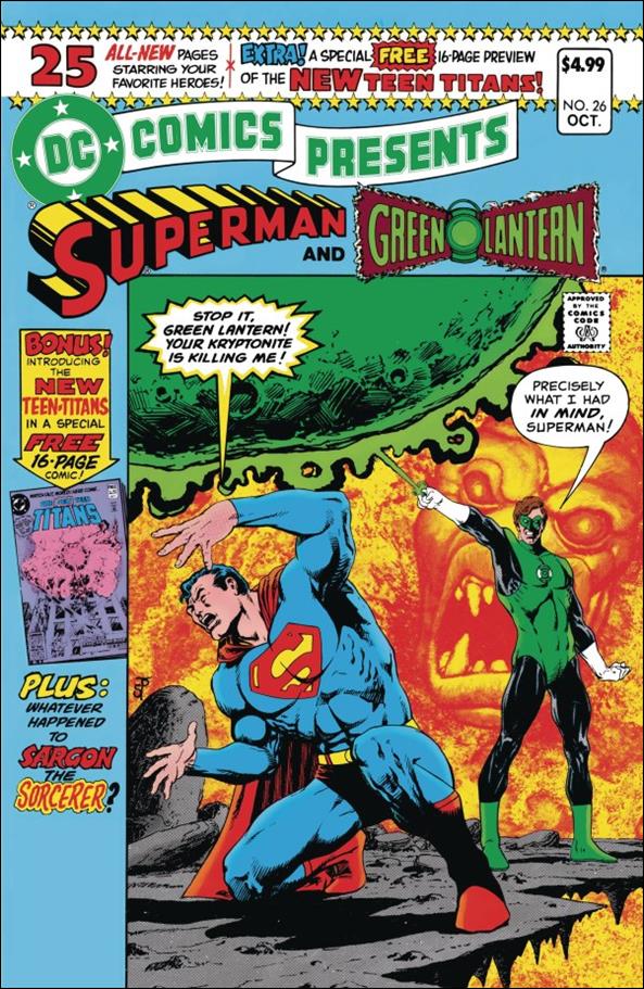 DC Comics Presents issue 26-C Facsimile Edition (2025) Cover