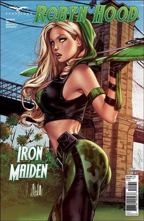 Robyn Hood: Iron Maiden issue 1-C Elias Chatzoudis Cover
