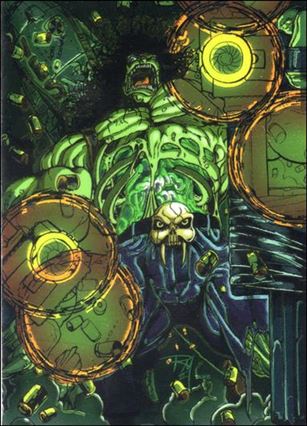 Evil Ernie Series II Chromium: Glow in the Dark (Base Set) card 51 Commando Evil
